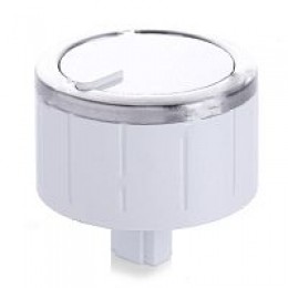 Ручка переключения плиты Гефест AN37NN12H13S13W 6502-02, 6500-03, 6500-02 и т.д. белая