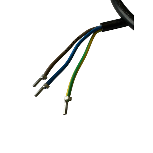 Сетевой шнур духового шкафа Indesit, Hotpoint-Ariston в сборе с клеммником 1000 мм W11106672