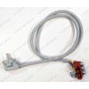 Сетевой шнур в сборе с клеммником для плиты Bosch HBN239S5R/09