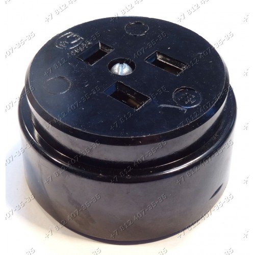 Ответная часть сетевого шнура духовки Desany Optima 5600-03