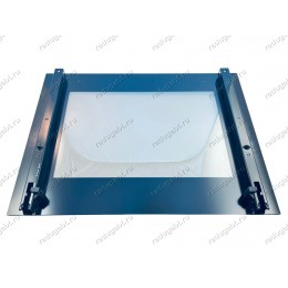 Стекло духовки внешнее черное для плиты Hansa BCCA68489050, BOEA67480050 и т.д. 9060635 595*463 мм