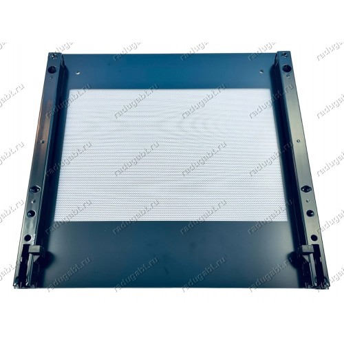 Стекло духовки внешнее черное для плиты Hansa FCCW53008, FCMX53077 и т.д. 9077492 495*470 мм