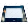 Стекло духовки внешнее черное для плиты Hansa BOESS696001, BOEI684001 и т.д. 9075294 593*488 мм