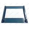 Внешнее стекло духовки с серебристой планкой для плиты Hansa BOES68120090, BOES68120090