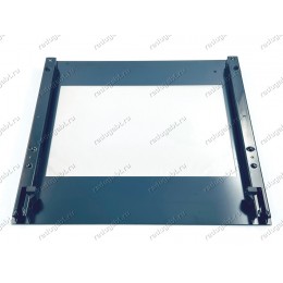 Внешнее стекло духовки с серебристой планкой для плиты Hansa BOES68120090, BOES68120090
