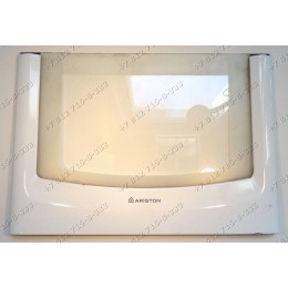 Внешнее стекло духовки в сборе с металлической окантовкой Ariston С6VP4(W)RC6VP4WR