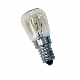 Лампочка для холодильника универсальная E14 25W 230V диаметр 26 мм, длина 58 мм 