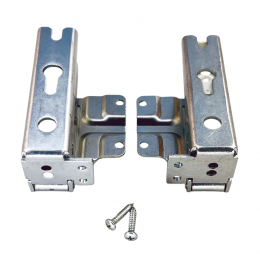 Комплект петель для встроенных холодильников Bosch, Siemens, Neff, Gaggenau, Miele, LG - 00481147 - НЕОРИГИНАЛ!