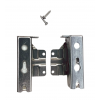 Комплект петель для встроенных холодильников Bosch, Siemens, Neff, Gaggenau, Miele, LG - 00481147 - НЕОРИГИНАЛ!