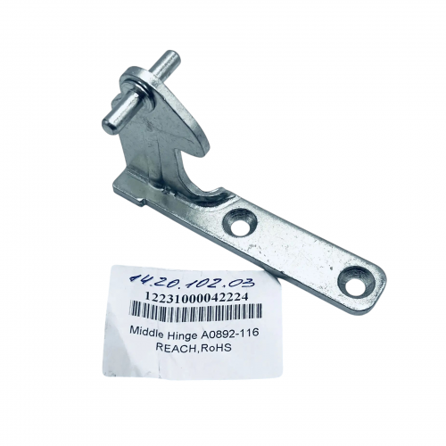 Петля холодильника MIDEA, Korting, Kraft, Hyundai, CENTEK, Galatec, DEXP, Novex и т.д. средняя 12231000042224