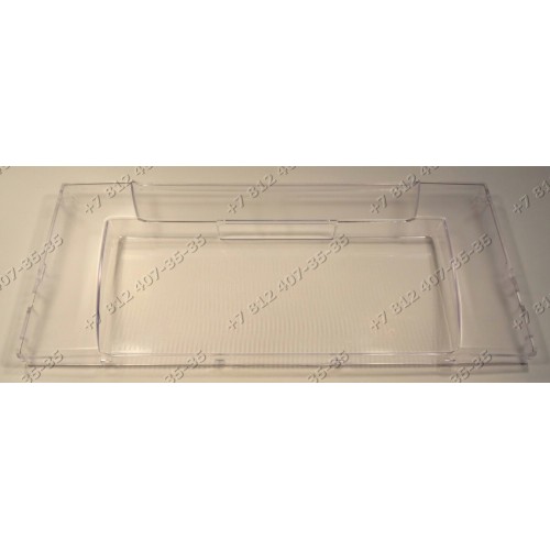 Панель от ящика морозилки для холодильника Indesit C138G, C240G, SB200, Ariston MBA2185, MBA2200