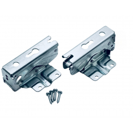 Комплект петель для встроенного холодильника Bosch, Siemens, Neff, Gaggenau, Miele - 12004051 (БЕЗ ПЛАНКИ) 