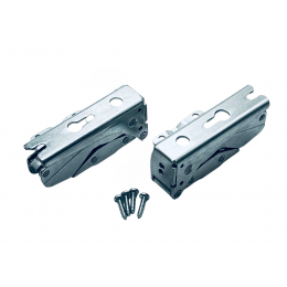 Комплект петель для встроенного холодильника Bosch, Siemens, Neff, Gaggenau, Miele - 12004051 (БЕЗ ПЛАНКИ) 