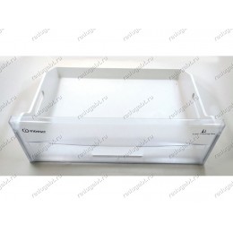 Ящик для морозильной камеры верхний для холодильника Indesit BAAN35FNFSD, Ariston