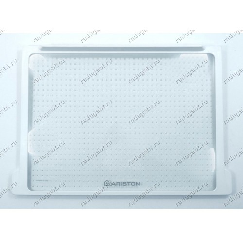 Стеклянная полка в сборе с обрамлением для холодильника Ariston Indesit BCS313V