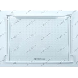 Стеклянная полка в сборе с обрамлением для холодильника Ariston Indesit BCS313V