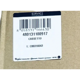 Ящик холодильной камеры нижний для холодильника Whirlpool SIDE BY SIDE 480131100917