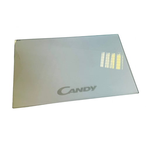 Полка 295*465 мм для холодильника CANDY - стеклянная без обрамления