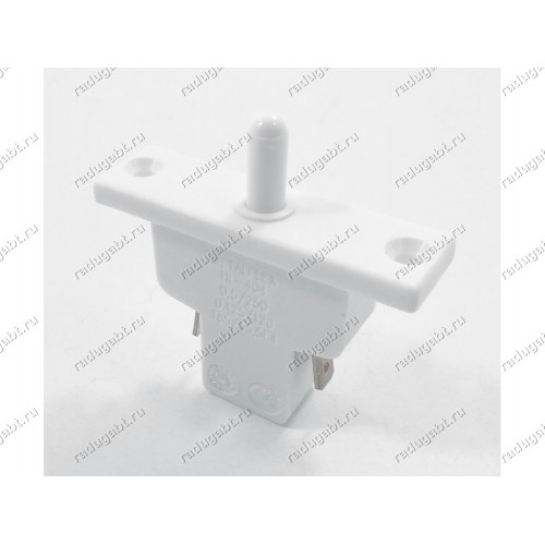 Выключатель света 5A 250V 5E4 25T85 для холодильника Indesit Ariston BCB31AAE, EDF290XS, INCB33AA