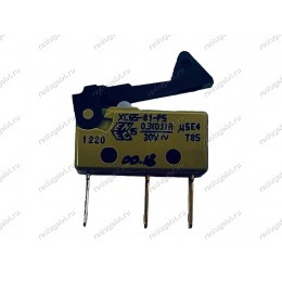 Микровыключатель 3 контакта для СВЧ, кофемашин и т.п. Philips, Saeco - XC65-81-P5