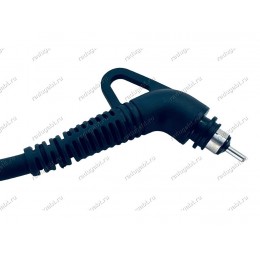 Сетевой шнур для плойки, утюжка, фена и т.д. Redmond поворотный 45 гр, 2.5A 250V длина 1,6 метра (разъем D=7,5 мм H=13 мм)