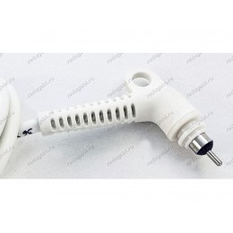 Сетевой шнур для плойки, утюжка, фена и т.д. Redmond поворотный 45 гр, 2.5A 250V длина 1,6 метра (разъем D=7,5 мм H=13 мм) Белый
