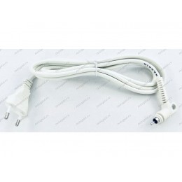 Сетевой шнур для плойки, утюжка, фена и т.д. Redmond поворотный 45 гр, 2.5A 250V длина 1,6 метра (разъем D=7,5 мм H=13 мм) Белый