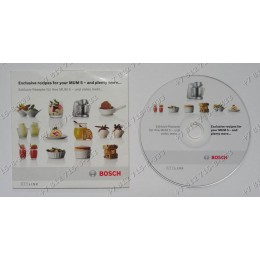 Диск с рецептами для кухонного комбайна Bosch MUM56340-01