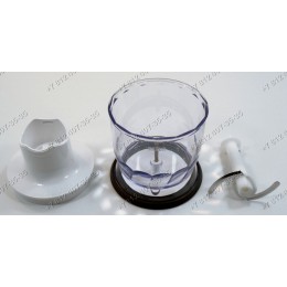 Измельчитель в сборе для блендера Braun 4191, 4165, 4199 Multiquick Miniprimer - 350 мл MQ20