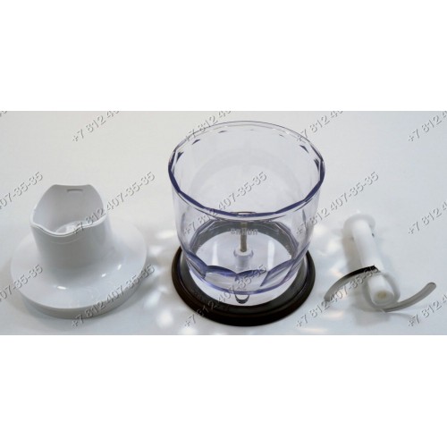 Измельчитель в сборе для блендера Braun 4191, 4165, 4199 Multiquick Miniprimer - 350 мл MQ20
