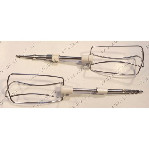 Венчики для миксера PowerMix HM610-HM615, HT610-HT618 - для взбивания SS-193937 комплект