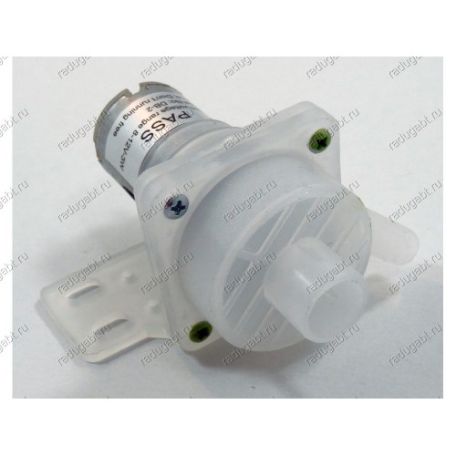 Помпа термопота 8-12V-3W Model No: DB-2 - крепление вправо, выход влево