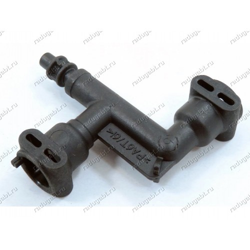 Соединитель трубок кофемашины Bosch Benvenuto, Siemens Surpresso, Melitta, Nivona - тройной, угловой 00606439 - ОРИГИНАЛ