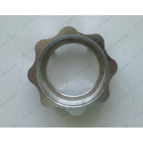 Гайка на корпус шнека мясорубки Panasonic MK-MG1300 MK-MG1500 MK-G20 MK-G30 MK-G38 Supra MGS-1350 MGS-1351 Elenberg