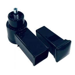 Корпус овощерезки для мясорубки Polaris PMG2030, PMG2033, PMG2034 с толкателем