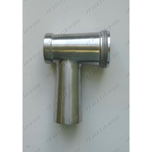 Корпус шнека для мясорубки Supra MGS-1750 Vitek VT-1677W VT-1676W VT-1673 Rolsen MG-1513PR Redmond RMG-1233