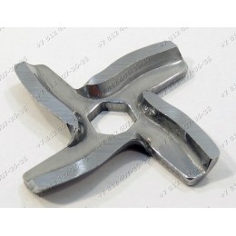 Нож для мясорубки HV3 HV4 HV6 DKA DR7 DR8 ME... и т.д. шестигранник для очень многих моделей ! MS-0926063