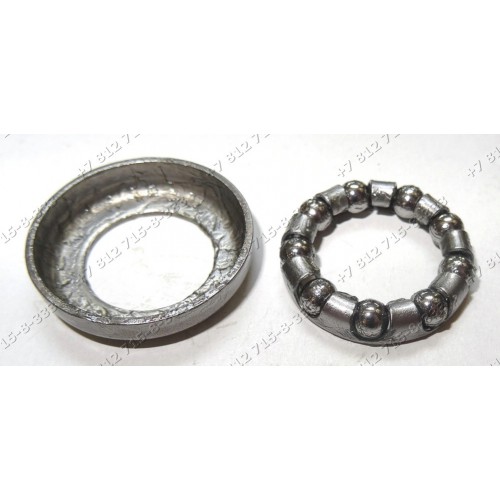 Подшипник в сборе корпуса якоря для мясорубки Bosch MFW1545/07, MUM52131/07, MUM4505/01