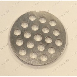 Решетка для мясорубки BOSCH MFW67... MFW68... ZELMER 886.8, 887.8, 986.8, 987.8 с крупными отверстиями - 00755475 (86.3162) - ОРИГИНАЛ