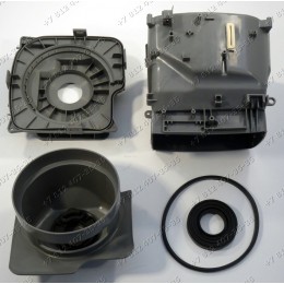 Двигатель 1600W KCL23-16MK H 123 мм D 120 мм для пылесоса Ariston