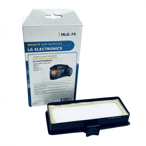 Фильтр HEPA для пылесоса LG Cерия Simple bin max VK75/VK76 - ADQ73573301 - HLG-75