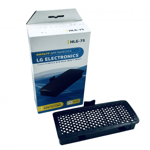 Фильтр HEPA для пылесоса LG Cерия Simple bin max VK75/VK76 - ADQ73573301 - HLG-75