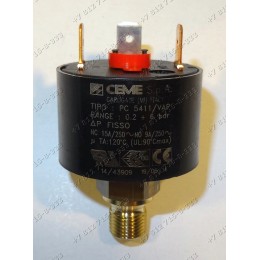 Клапан CEME SPA Tipo PC5411/VAP NC 15A/250 NO 9A/250 бойлера парогенератора Bosch Siemens Gaggenau