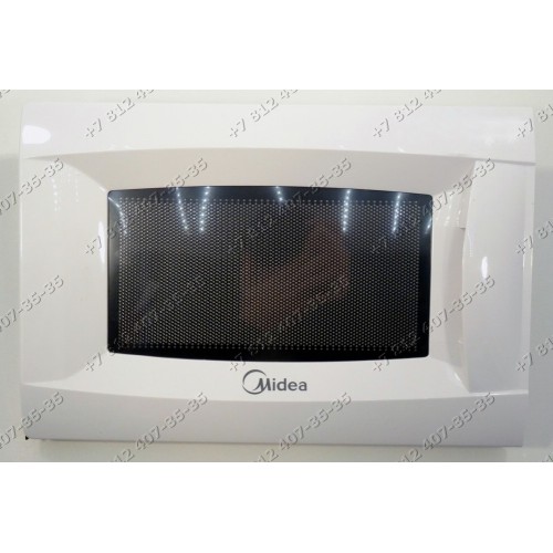 Дверь в сборе для микроволновой печи Midea MM720CKE
