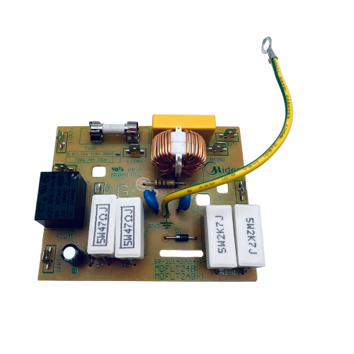 Электронный модуль - сетевой фильтр СВЧ MIDEA, Vitek, Supra, BBK и т.д. MDFLT24B-1 17170000002979 - с предохранителем 10A