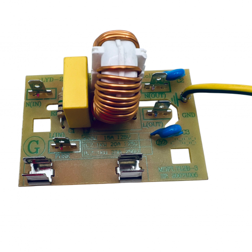 Электронный модуль - сетевой фильтр СВЧ MIDEA, Bosch, Vitek, Supra, BBK и т.д. MDFLT12B-3 17170000002914