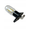 Лампочка для микроволновой печи Bosch, Siemens, NEFF, AEG - MD Z187 T25 LED 220V СВЕТОДИОДНАЯ - г-образные загнутые контакты 