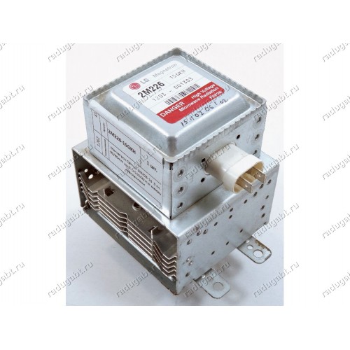 Магнетрон 2M226-15GKH 800W для СВЧ LG MWIIEI5120IN