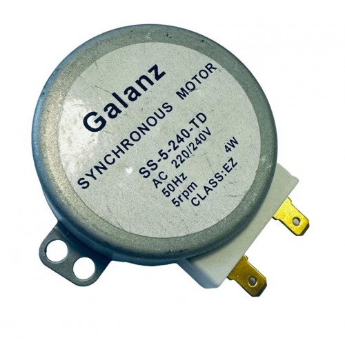 Мотор поддона Galanz SS-5-240-TD 220/240V 5rpm 4W ШТОК 14 мм - для СВЧ