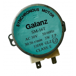 Двигатель вращения поддона Galanz SM-16T 30V 30/36 R/MIN 3W